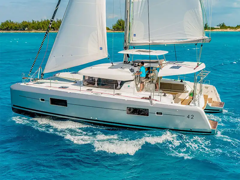 SV Lawless under sail