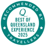 Tourism Whitsundays 2024 Awards - Best Of Queensland Experience logo