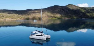 SV Portland Roads, snug at anchor in Nara Inlet, Hook Island, Whitsundays