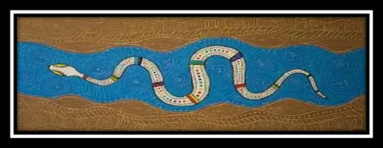 A representation of Gubulla Munda, Totem for the Birri Gubba