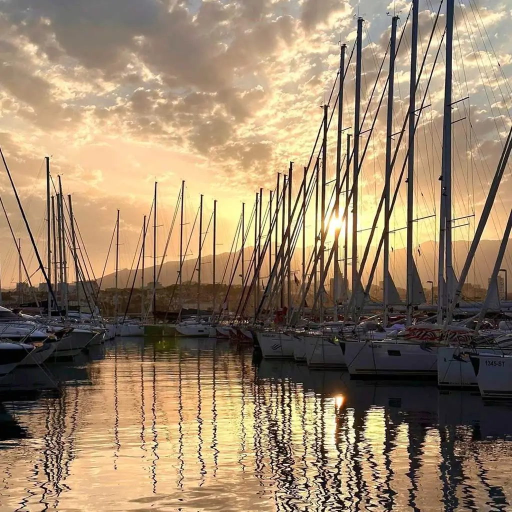 Boats at the Coral Sea Marina in Airlie Beach
